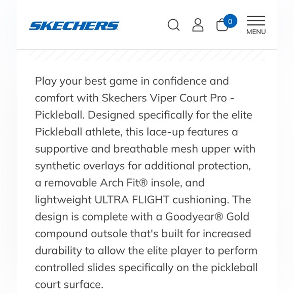 Skechers Viper Court Pro Pickleball Sneakers size 7 women’s - Picture 10 of 10